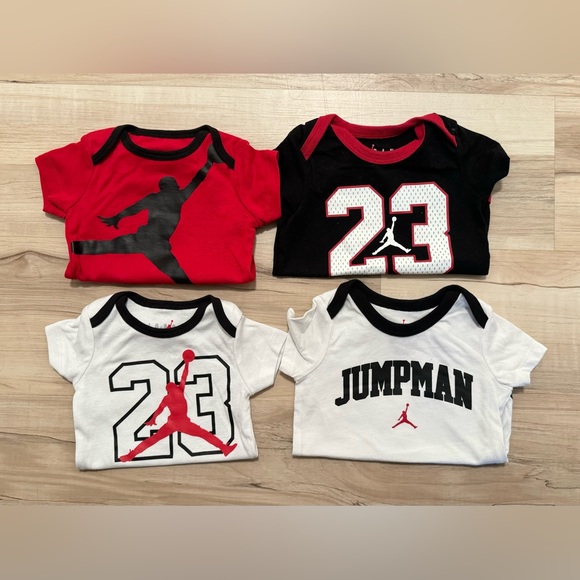 Jordan infant Jumpman onesies